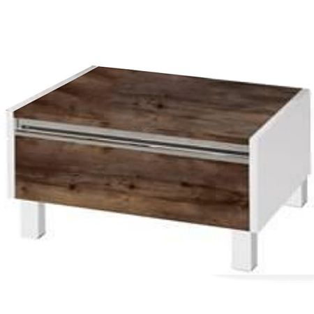 Комод Акватон Капри 80 1A231103KPDB0 Таксония темная, артикул 1A231103KPDB0