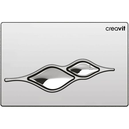 Клавиша смыва Creavit Ufo GP1004.00 Хром глянцевая, артикул GP1004.00