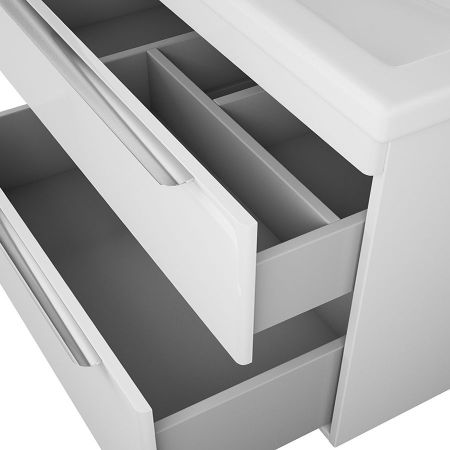 Тумба Vind stor 80, белый лак, артикул OW23.15.00