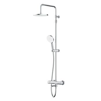 F0785A500 X-Joy, душ.система: см-ль д/ванны/душа с ТМС, душ.штанга,верхний душ 220мм, ручн душ,хром