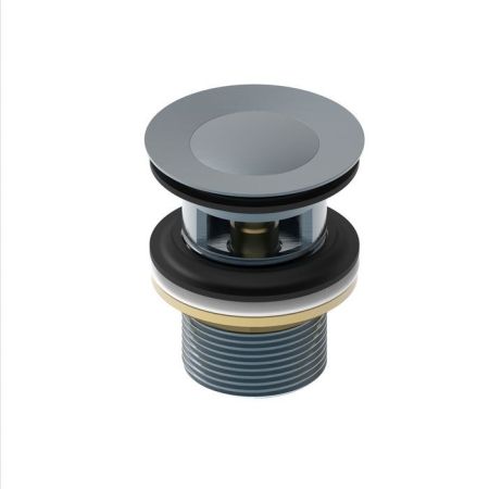 Выпуск для умывальника IDDIS Slide графит (SLIGM00i88), артикул SLIGM00i88