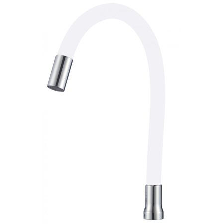 Гибкий излив для кухонного смесителя Savol S-CG02, белый, артикул S-CG02