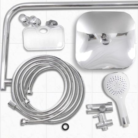 Душевая стойка Сантаком stOmega 1742, хром