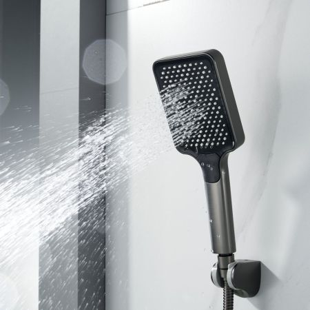 Смеситель для ванны Shevanik S9952T, оружейная сталь, артикул S9952T