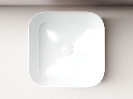 Умывальник чаша накладная квадратная Element 385*385*135мм CN6012, артикул CN6012