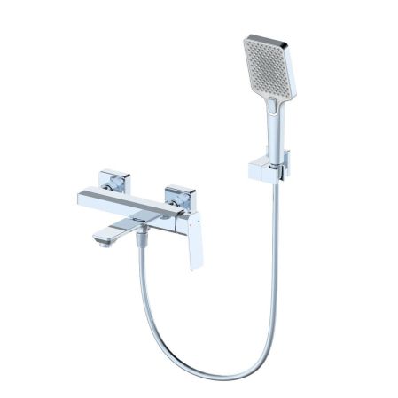 Смеситель для ванны с душем WONZON & WOGHAND DIAMOND, Хром (WW-88639011-CR)