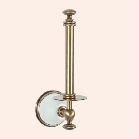 TW Harmony 119, держатель для запасного рулона т/б, цвет держателя:  белый/бронза, артикул TWHA119bi/br