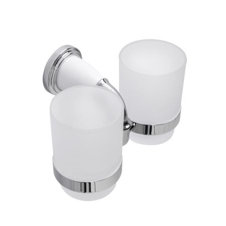 Держатель стакана двойной подвесной ART&MAX BIANCHI AM-E-2602-D, артикул AM-E-2602-D-Do