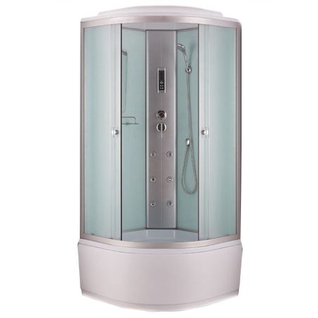 Душевая кабина Niagara NG-3318 90x90 профиль Матовый хром стекло матовое