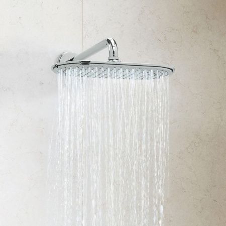 Верхний душ GROHE Rainshower Veris, 1 режим, 300х150 мм, хром (27470000)