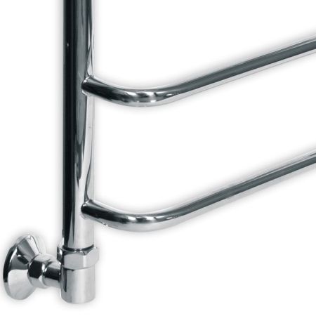 Водяной полотенцесушитель Ника Quadro Л90 50x60 Хром, артикул Л90* 50x60