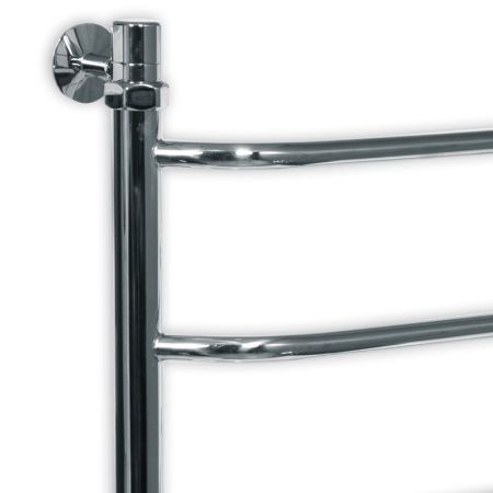 Водяной полотенцесушитель Ника Trapezium ЛТ 100x60 Хром, артикул ЛТ 100x60