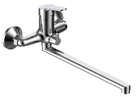 Смеситель Tide для ванны., с изл. 325 мм, с акс., артикул: TD31