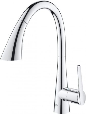 Смеситель для кухни GROHE Zedra New с выдвижной лейкой, хром (32294002), артикул 32294002