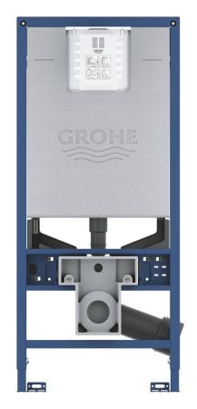 Инсталляция для унитаза GROHE RAPID 39596000 (без клавиши смыва, два режима слива, пневматическое) , шт Инсталляция для унитаза GROHE RAPID 39596000 (без клавиши смыва, два режима слива, пневматическое) , шт