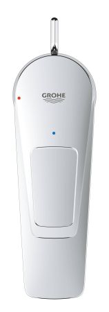 Смеситель для раковины GROHE BauLoop с рычажным донным клапаном, размер S, хром (22054001), артикул 22054001