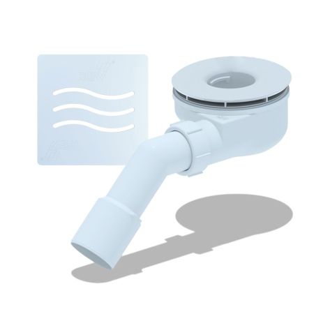 Сифон для поддонов E351C-01 Волна Белый, артикул 502435101-01