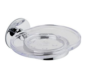 Мыльница Fixsen Round FX-92108 Хром