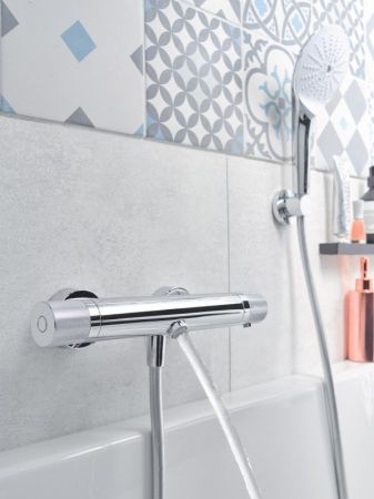 E29847-CP смеситель для ванны с термостатом EDGAR (хром), артикул E29847-CP