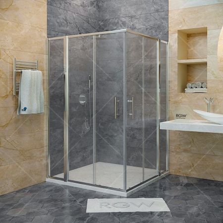 Душевой уголок RGW HO-311 (HO-31 + 2Z-41) (1100x1100, Прозрачное), артикул 030631111-11
