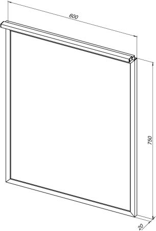 Зеркало Allen Brau Priority 60 1.31013.60 медь браш, артикул 1.31013.60