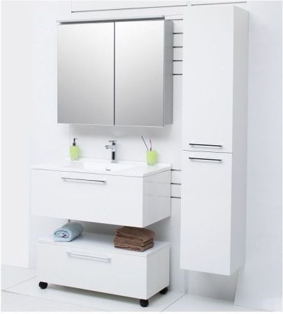 Шкаф-пенал De Aqua Тока 1S БК 30 R белый