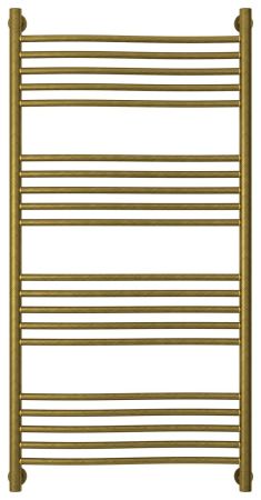 Полотенцесушитель водяной "ФЛЮИД+" 1200х600 (Состаренная БРОНЗА), артикул 05-0222-1260