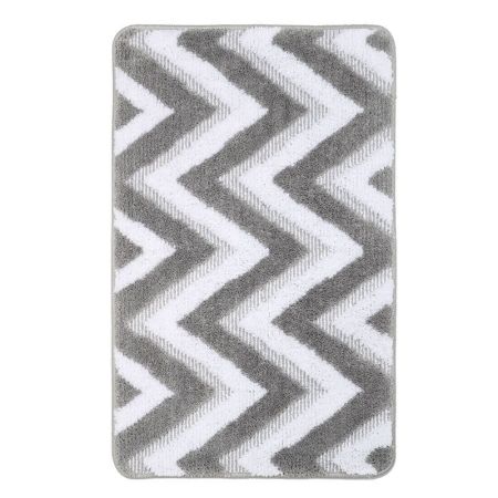 Коврик для ванной комнаты FIXSEN RIVER FX-5004K, серый, артикул FX-5004K