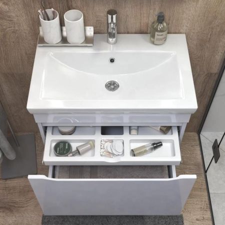 Тумба под раковину подвесная VIGO Grani 166, 80 см, артикул 166