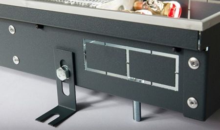 Внутрипольный конвектор Techno Usual KVZ 420-85-1400 без решетки, артикул KVZ 420-85-1400