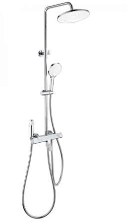 Душевая система с термостатом WONZON & WOGHAND The ONE, Хром (WW-B3094-CR), артикул WW-B3094-CR