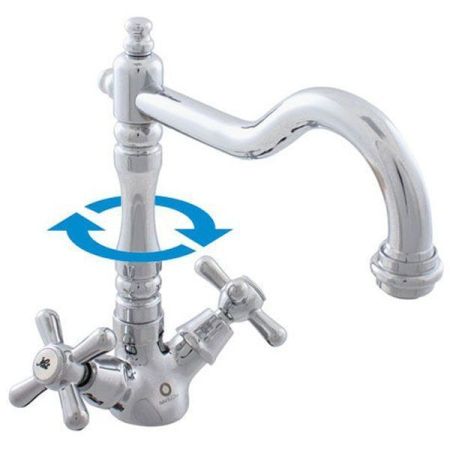 Смеситель для раковины Rav Slezak Morava MK621.5/8, артикул MK621.5/8