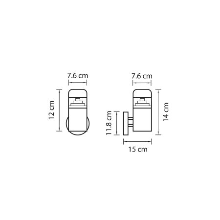 Светильник светодиодный уличный Raggio Lightstar 376617, артикул 376617