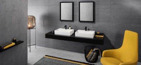 Раковина, Villeroy&Boch, Memento, ширина, мм-500, глубина, мм-420, высота, мм-90, тип установки-на столешницу, отверстия для смесителя-1, перелив-есть, материал-TitanCeram, крепления в комплекте, цвет-альпийский белый