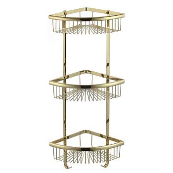 Полка угловая Savol S-B5854-3, золото