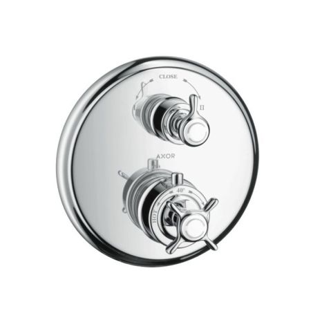 AX Montreux Встраиваемый термостат для душа, 2 потреб, (внешняя часть), цвет: хром, артикул 16820000