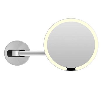 Зеркало косметическое с подсветкой JAVA S-M8881W, белый