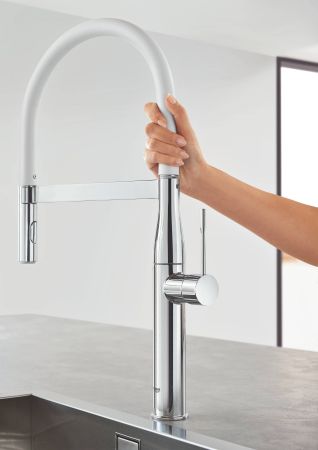 Гибкий шланг GROHE GROHFlexx для смесителя Essence, жемчужный (30321MW0), артикул 30321MW0