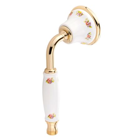 PROVANCE Ручной душ, бел. с декором/золото, артикул 19476