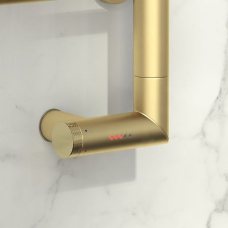 Модуль скрытого подключения для МЭМ d 28 мм (Матовая Шампань), артикул 022-1522-0028