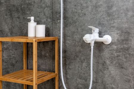 Смеситель для ванны Orange Aristo M19-300W Белый, артикул M19-300W