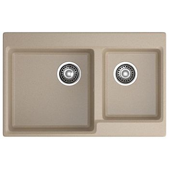 Кухонная мойка GranFest LEVEL 780K, песочный