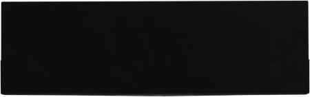 Полка Aquanet Магнум Н 28x28 черная матовая, угловая, артикул 00341536