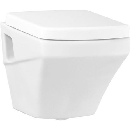 Унитаз Creavit Sorti SR320-11CB00E-0000 подвесной Белый без сиденья, артикул SR320-11CB00E-0000