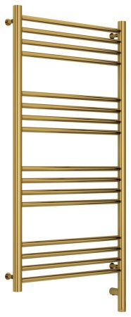 Полотенцесушитель электрический "БОГЕМА 3.0" прямая 1000х500 / МЭМ правый (Золото)