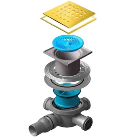 Душевой трап Pestan Confluo Standard 13000150 с решеткой, артикул 13000150