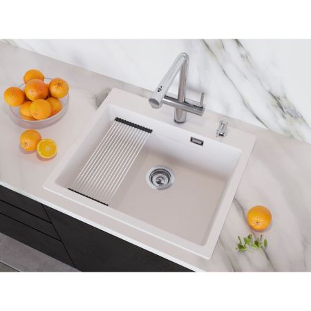 Кухонная мойка Grandex Aqua Comfort 500501, белый