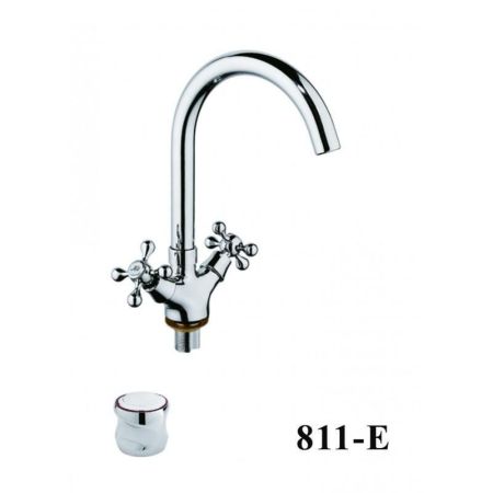 Смеситель для кухни D-Lin D153811-E, хром, артикул D153811-E