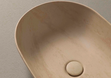 GLOBO Выпуск для раковины без перелива,  цвет travertino, артикул FI024TR