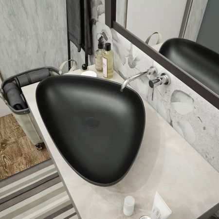 Раковина чаша Maretti EL13NS56-560, черная, артикул EL13NS56-560